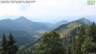 Archived image Webcam Hochrieshütte - View to the south 09:00