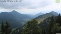 Archived image Webcam Hochrieshütte - View to the south 11:00