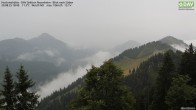 Archived image Webcam Hochrieshütte - View to the south 17:00