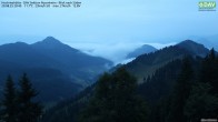 Archived image Webcam Hochrieshütte - View to the south 19:00