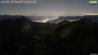 Archived image Webcam Hochrieshütte - View to the south 03:00