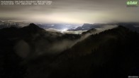 Archiv Foto Webcam Hochries Süd 19:00