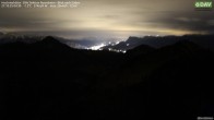 Archived image Webcam Hochrieshütte - View to the south 03:00