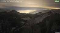 Archiv Foto Webcam Hochries Süd 01:00