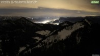 Archiv Foto Webcam Hochries Süd 23:00