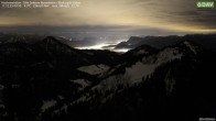 Archiv Foto Webcam Hochries Süd 23:00