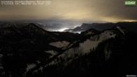 Archiv Foto Webcam Hochries Süd 03:00