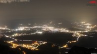 Archiv Foto Webcam Hoher Kasten - Blick ins Rheintal 23:00