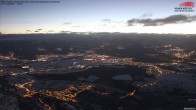 Archived image Webcam Hoher Kasten - View to the Rheintal 05:00