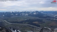 Archived image Webcam Hoher Kasten - View to the Rheintal 09:00