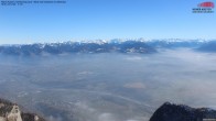 Archiv Foto Webcam Hoher Kasten - Blick ins Rheintal 11:00