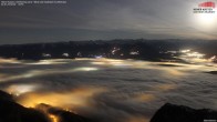 Archived image Webcam Hoher Kasten - View to the Rheintal 01:00