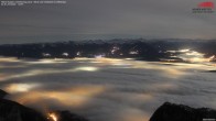 Archived image Webcam Hoher Kasten - View to the Rheintal 03:00