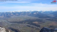 Archived image Webcam Hoher Kasten - View to the Rheintal 13:00