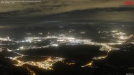 Archived image Webcam Hoher Kasten - View to the Rheintal 21:00