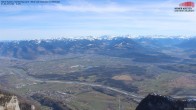 Archiv Foto Webcam Hoher Kasten - Blick ins Rheintal 11:00