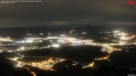 Archiv Foto Webcam Hoher Kasten - Blick ins Rheintal 03:00