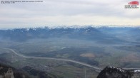 Archived image Webcam Hoher Kasten - View to the Rheintal 09:00