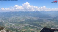 Archiv Foto Webcam Hoher Kasten - Blick ins Rheintal 13:00