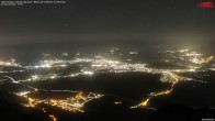Archived image Webcam Hoher Kasten - View to the Rheintal 23:00