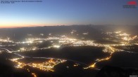 Archiv Foto Webcam Hoher Kasten - Blick ins Rheintal 03:00