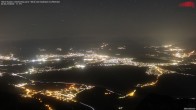 Archived image Webcam Hoher Kasten - View to the Rheintal 23:00