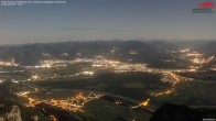 Archiv Foto Webcam Hoher Kasten - Blick ins Rheintal 01:00