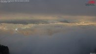 Archiv Foto Webcam Hoher Kasten - Blick ins Rheintal 01:00