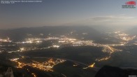 Archiv Foto Webcam Hoher Kasten - Blick ins Rheintal 23:00