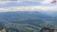 Archived image Webcam Hoher Kasten - View to the Rheintal 13:00