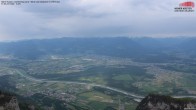 Archived image Webcam Hoher Kasten - View to the Rheintal 17:00
