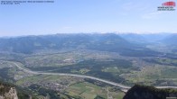 Archiv Foto Webcam Hoher Kasten - Blick ins Rheintal 11:00