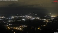 Archiv Foto Webcam Hoher Kasten - Blick ins Rheintal 23:00