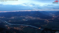 Archiv Foto Webcam Hoher Kasten - Blick ins Rheintal 03:00