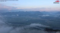 Archiv Foto Webcam Hoher Kasten - Blick ins Rheintal 19:00