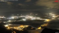 Archived image Webcam Hoher Kasten - View to the Rheintal 01:00
