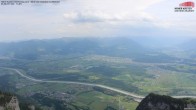 Archiv Foto Webcam Hoher Kasten - Blick ins Rheintal 13:00