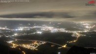 Archiv Foto Webcam Hoher Kasten - Blick ins Rheintal 01:00