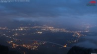 Archiv Foto Webcam Hoher Kasten - Blick ins Rheintal 03:00