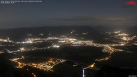 Archived image Webcam Hoher Kasten - View to the Rheintal 23:00
