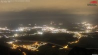 Archiv Foto Webcam Hoher Kasten - Blick ins Rheintal 01:00