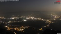 Archiv Foto Webcam Hoher Kasten - Blick ins Rheintal 23:00