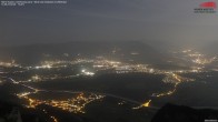 Archiv Foto Webcam Hoher Kasten - Blick ins Rheintal 01:00