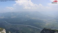 Archiv Foto Webcam Hoher Kasten - Blick ins Rheintal 13:00