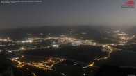 Archiv Foto Webcam Hoher Kasten - Blick ins Rheintal 01:00