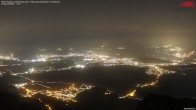 Archived image Webcam Hoher Kasten - View to the Rheintal 23:00