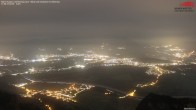 Archived image Webcam Hoher Kasten - View to the Rheintal 01:00