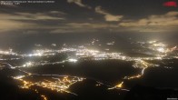 Archiv Foto Webcam Hoher Kasten - Blick ins Rheintal 23:00