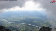 Archiv Foto Webcam Hoher Kasten - Blick ins Rheintal 07:00