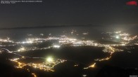 Archiv Foto Webcam Hoher Kasten - Blick ins Rheintal 01:00